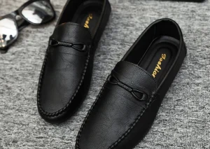 2025New Fashionable Loafers Breathable Casual Leather Shoes Men's Leather Loafers