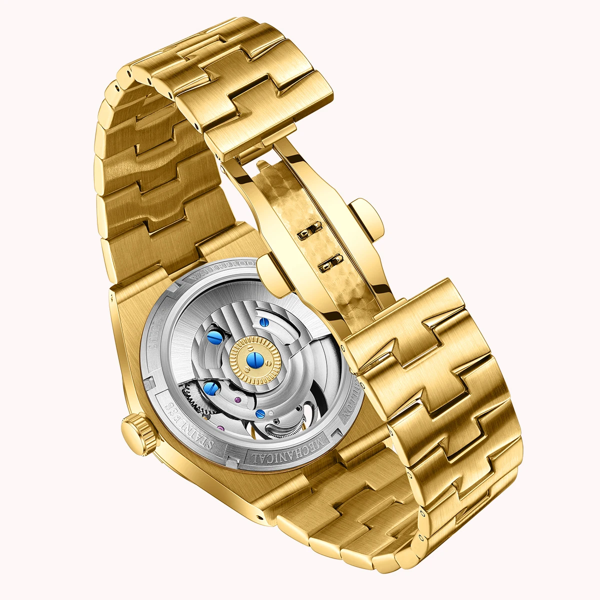 Raymondoya 100% Tourbillon Watch Men's Stone Dial Sapphire Watch For Men Mechanical Wristwatches Relogio Masculino - Image 3