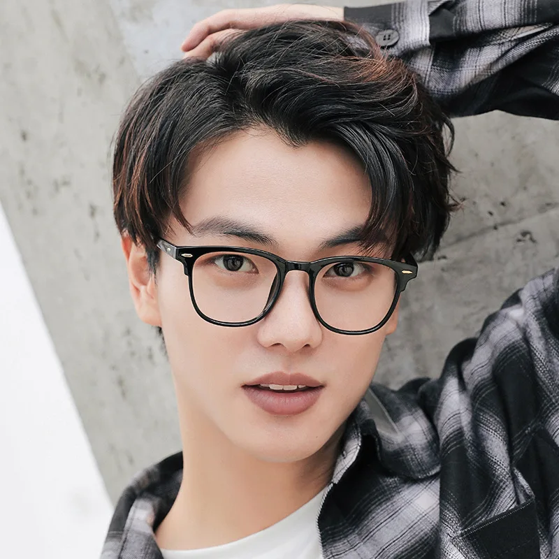 3 Pcs/Set Transparent Computer Glasses Frame Women Men Anti Blue Light Round Eyewear Blocking Glasses Optical Spectacle Eyeglass - Image 4