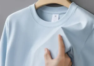 230g Men's Oversized Thick Round Neck T-shirt Summer Short Sleeved T-shirt Pure Cotton Solid Color Top Casual Versatile T-shirt